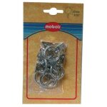 Anneau pince d. 22 nickel� x 10 par blister