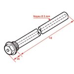Anode magnsium et accessoires - anode 3 / 4 - diam 22mm long 300