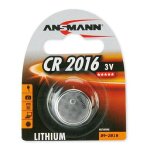 Ansmann cr 2016 batterie � usage unique cr2016 lithium - ion (li - ion)