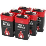 Ansmann pack de 6 piles alcaline, e - bloc 6lr61, 9 volt Ansmann pack de 6 piles alcaline, e - bloc 6lr61, 9 volt