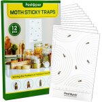 Anti mites alimentaires 12 pi��ces piege mites alimentaires anti mite alimentaire alimentaires avec le ...