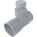 T� anti - vide en pvc - Ø 40 mm - atvh nicoll