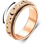 Anxit anneaux spinner anneaux pour stress anxit soulagement fidget band bague pour femmes hommes ...
