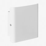 Applique d'extérieur led en aluminium et acier inoxydable nirela blanc Applique d'extérieur led en aluminium et acier inoxydable nirela blanc