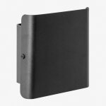 Applique d'extérieur led en aluminium et acier inoxydable nirela noir Applique d'extérieur led en aluminium et acier inoxydable nirela noir