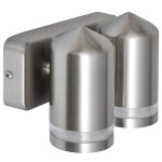Applique led en acier inoxydable avec tte cne