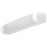 Applique salle de bain led - s19 - eo inter + tube + prise ebenoid