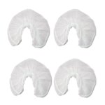 Appui - tte non tiss jetable en forme de u, 50 pices, en papier, pour salon de beaut, spa, couverture ...