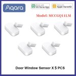 Aqara - mini capteur d'ouverture de porte / fentre intelligent zigbee, connexion sans fil, alarme, pour ...