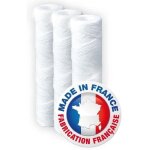 Aquawater lot de 3 cartouches filtrantes anti - s�diments bobin�es 20 12 mois