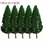 Arbre miniature artificiel en plastique pour décoration de train, modèle de paysage, chemin de fer, constructi ... Arbre miniature artificiel en plastique pour décoration de train, modèle de paysage, chemin de fer, constructi ...