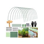 Arceaux de serre - lot de 30 - fibre de verre 43 cm - kit complet - protection 4 saisons