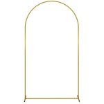 Arche d�corative - arche de mariage - arche de ballon - dim. 120l x 40l x 220h cm - m�tal dor�