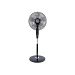 Ardes style ar5s40pbr - ventilateur - pose au sol - 40 cm - noir / chrome