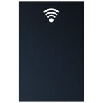 Ardoise silhouette wifi