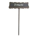 Ardoise - tuteur pic a planter 15x4x28cm