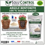 Argile bentonite jardin - tout pour les nuisibles - am�liore la r�tention d'eau - id�ale pour sols sableux ...