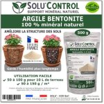 Argile bentonite jardin - tout pour les nuisibles - am�liore la r�tention hydrique - id�ale pour sols ...