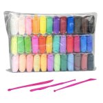 Argile a modeler ultra legere et sechant a l'air pour enfants, 12 a 48 couleurs, non toxique et ecologique, ... Argile a modeler ultra legere et sechant a l'air pour enfants, 12 a 48 couleurs, non toxique et ecologique, ...