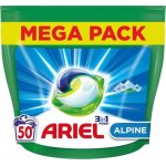 Ariel 3en1 pods lessive liquide en capsules 50 lavages, alpine, elimine les taches incrustées Ariel 3en1 pods lessive liquide en capsules 50 lavages, alpine, elimine les taches incrustées