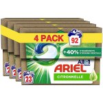 Ariel all - in - 1 pods lessive capsules, 92 lavages, fra�cheur avec une touche de citronnelle, 40% d'ingr�die ...