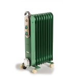 Ariete vintage line 8251 / 04 int�rieure vert 2000 w chauffage �lectrique � bain d'huile