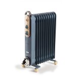 Ariete vintage line 8252 / 05 int�rieure bleu clair 2500 w chauffage �lectrique � bain d'huile