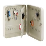 Armoire 94 clefs 240x300x75 mm thirard en acier poxy - beige - 13221