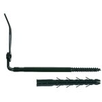 Arrt de volet 0 / 10 ing fixation isolation extrieure - cheville 130 mm - arrt 250 mm - a070190