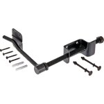 Arret de volet a poignee - alberts - coloris noir - longueur 218 mm - largeur 180 mm