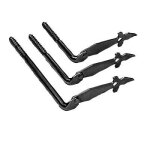 Arr�t de volet � visser torbel - noir 610. 1 - 185 mm - p36003118c