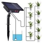 Arrosage automatique pour jardin solaire, kit arrosage goutte à goutte 10m tuyau arrosage supporte 10 ... Arrosage automatique pour jardin solaire, kit arrosage goutte à goutte 10m tuyau arrosage supporte 10 ...