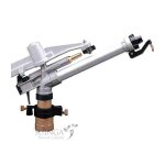 Arroseur agricole 2'' duplex mtal. angle d'arrosage rglable. porte 20  43m. arroseur  impulsion, ...