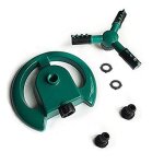 Arroseur automatique de jardin - syst�me d'arrosage � 3 bras rotatif � 360 degr�s pour arroser vos plantes, ...