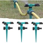 Arroseur automatique de pelouse � 360 , arroseur rotatif � trois bras, syst�me d'arrosage automatique ...