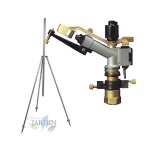 Arroseur ibis 1'' réglable 0 - 360⺠13 - 23 m. pression 1, 5 à 5 bar. comprend un support trépied métallique ... Arroseur ibis 1'' réglable 0 - 360⺠13 - 23 m. pression 1, 5 à 5 bar. comprend un support trépied métallique ...