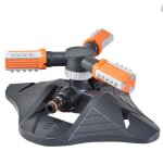 Arroseur de jardin, arroseur de jardin r�glable rotatif � 360 degr�s automatique, arroseur de pelouse ...