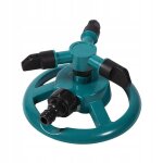 Arroseur de jardin rotatif 360 a 3 bras Arroseur de jardin rotatif 360 a 3 bras