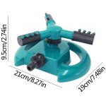 Arroseur de jardin rotatif 360 - pour pelouse et plantes - syst�me d'arrosage