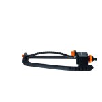 Arroseur oscillant m, rglage facile de la porte, economiseur d'eau, pied plastique robuste, taille ...