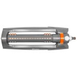 Arroseur oscillant white line - bradas - arroseur de pelouse pour les surfaces de taille moyenne - gris ...