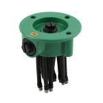 Arroseur de pelouse, buse d'arrosage r�glable, arroseur de pelouse automatique rotatif � 360