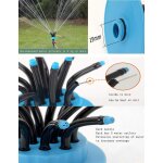 Arroseur de pelouse, arroseur de jardin souple rglable  360 degrs, arrosage par pulvrisation d'eau ...