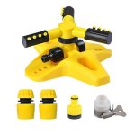 Arroseur de pelouse rotatif à 360 avec système d'irrigation automatique, buse pour irrigation de pelouse ... Arroseur de pelouse rotatif à 360 avec système d'irrigation automatique, buse pour irrigation de pelouse ...
