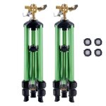 Arroseur � tr�pied � impact - duoku - lot de 2 - avec t�te en laiton et connecteur g3 / 4 po - arroseur ...