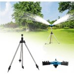 Arroseur tr�pied rotatif arrosage d'eau tournante arroseurs syst�me d'irrigation automatique rotatif ...