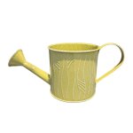 Arrosoir metal deco poignee 11x10. 5cm vert