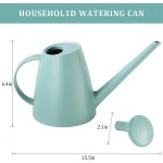 Arrosoir en plastique léger à long bec avec poignée pour jardin intérieur et extérieur Arrosoir en plastique léger à long bec avec poignée pour jardin intérieur et extérieur