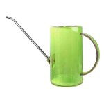 Arrosoir portable  long bec pour jardin, grande capacit (vert transparent)
