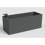 Artevasi rimini 51 cm bac a plantes rectangulaire gris anthracite avec syst�me d�auto - arrosage